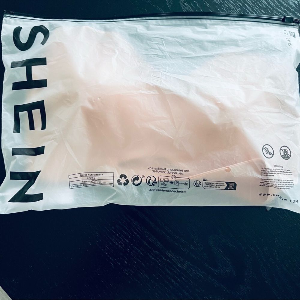 SHEIN Seamless Bra Size Medium Pink NWOT in Orig. Package - Picture 4 of 13
